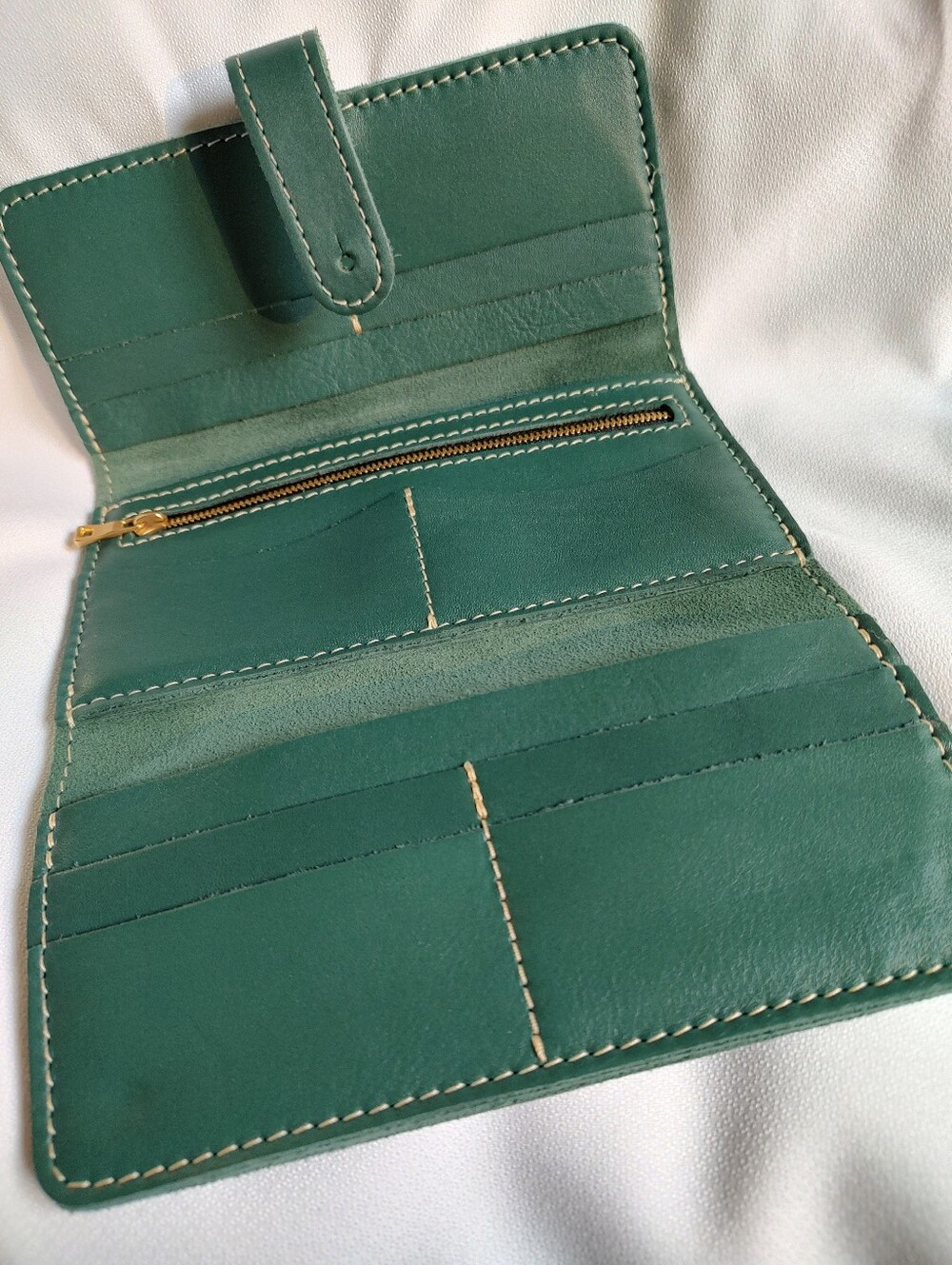 BNNU Portland Leather Goods Tri-fold Wallet - Picture 4 of 9